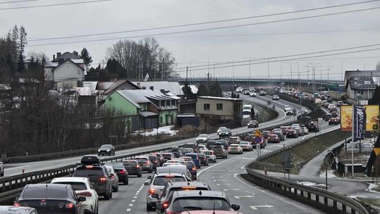 Zakopianka, Podhale, Kraków, Zakopane, powiat tatrzański, korki na Zakopiance, utrudnienia w ruchu