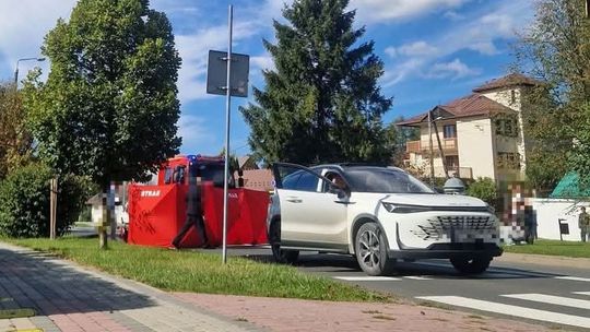 Wypadek w Rabce-Zdroju. Młoda motocyklistka poważnie ranna