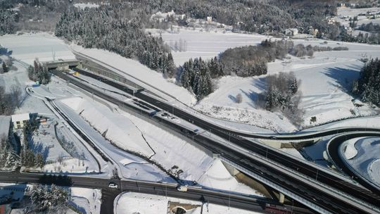 Luboń Mały, tunel na Zakopiance, tunel na S7 Zakopianka, rekordowe natężenie ruchu, podróż z Krakowa do Zakopanego