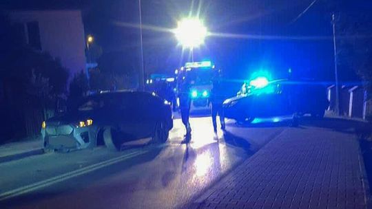 Słomniki, wypadek w powiecie krakowskim, zderzenie samochodów w Słomnikach, kolizja w powiecie krakowskim, ulica Zagłoby