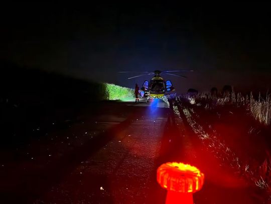 15-latek nieprzytomny przy drodze w Zadrożu. Policja szuka świadków [FOTO, FILM]