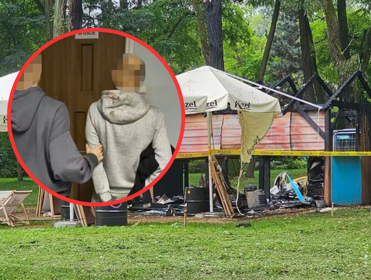 50-latek zatrzymany po serii przestępstw w Wieliczce. Podpalił lokal