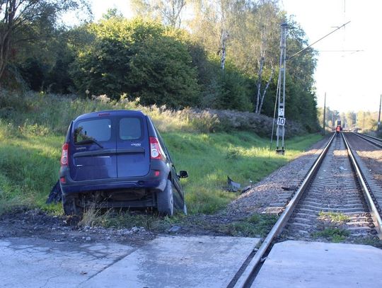 57-latek wjechał wprost pod pociąg w powiecie oświęcimskim