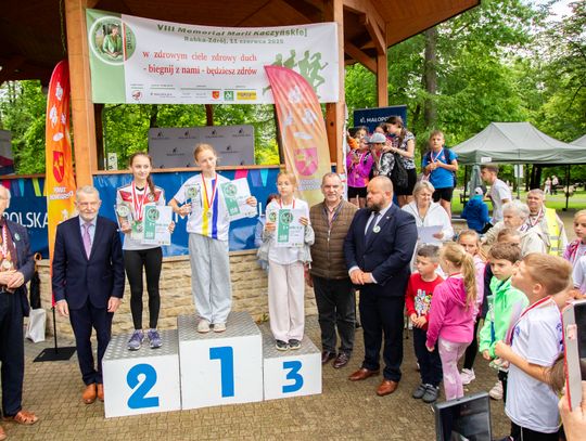 memoriał Marii Kaczyńskiej, Rabka-Zdrój, biegi Rabka-Zdrój, Park Zdrojowy Rabka-Zdrój, VIII Memoriał Marii Kaczyńskiej