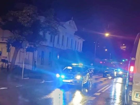 Potrącenie kobiety na pasach w Bochni, Bochnia, powiat Bocheński, potrącenie pieszej w Bochni, wypadek drogowy, wypadek na przejściu dla pieszych