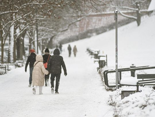 Kraków, zima w Krakowie, atak zimy w Krakowie, opady śniegu w Krakowie, intensywny śnieg