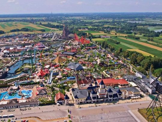 Na zdjęciu Park Rozrywki Energylandia w Zatorze