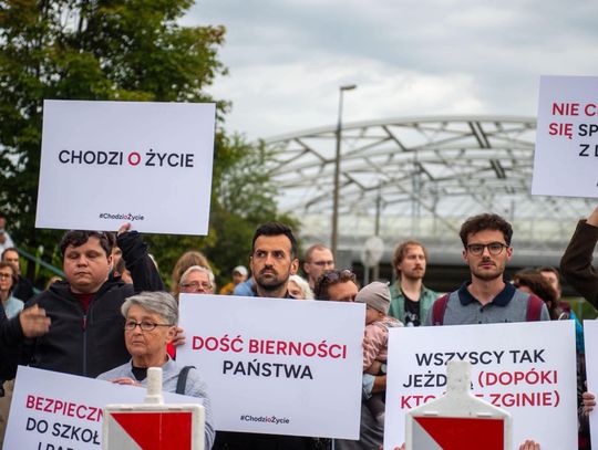 Cichy marsz w Krakowie po tragedii. Mieszkańcy żądają zmian