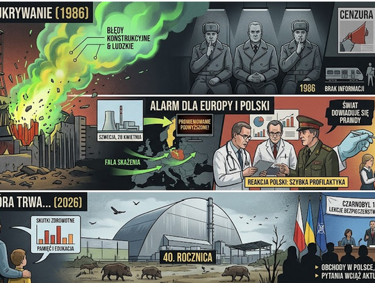 Czarnobyl: Cztery dekady cienia nad Europą