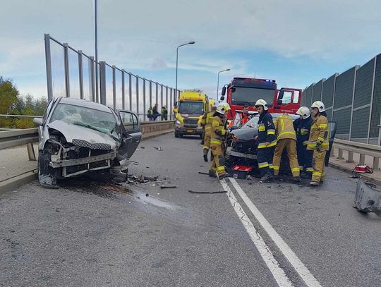 Krzeszowice, wypadek w Krzeszowicach, cztery osoby ranne, powiat krakowski, na sygnale, ranne dziecko