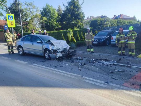 Cztery osoby ranne w wypadku na terenie powiatu wielickiego [FOTO]