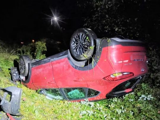 Dachowała Hyundaiem w Oświęcimiu. Miała aż 3,3 promila alkoholu [FOTO]
