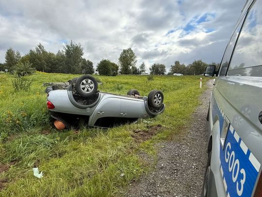 Balice, wypadek w Balicach, wypadek drogowy, na sygnale, wypadek na A4 w Balicach, Kraków
