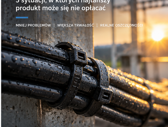 Dlaczego jakość opaski zaciskowej ma znaczenie? 5 sytuacji, w których najtańszy produkt może się nie opłacać