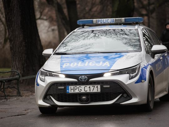 Radiowóz policyjny.