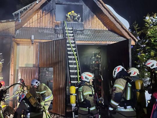 Strażak, OSP Kościelisko, spłonął warsztat strażaka z OSP Kościelisko, zbiórka dla strażaka z OSP Kościelisko, zbiórka, pożar, dobytek