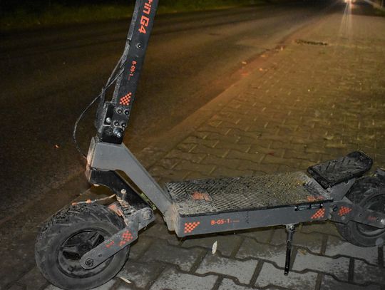 Dramat w Trzemeśni. 16-latek walczy o życie po nocnym wypadku na hulajnodze elektrycznej Trzemeśnia, powiat myślenicki, wypadek na hulajnodze elektrycznej, pijani nastolatkowie, tragedia na hulajnodze elektrycznej, Myślenice, policja