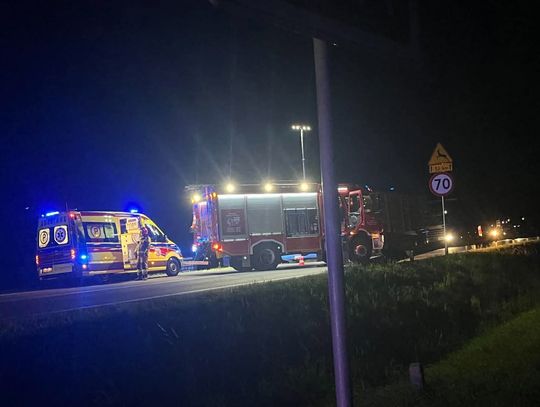 Dramatyczny wypadek na Chyżniance w Spytkowicach. Motocyklista był reanimowany