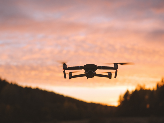 Dron nad Zakopanem.