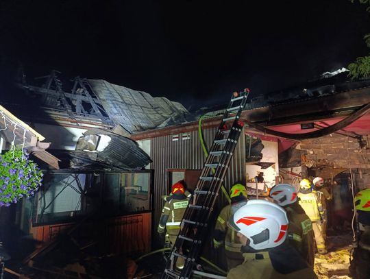 pożar Czarna Góra, Czarna Góra pożar, pożar Bukowina Tatrzańska, pożar Małopolska, straż pożarna Czarna Góra