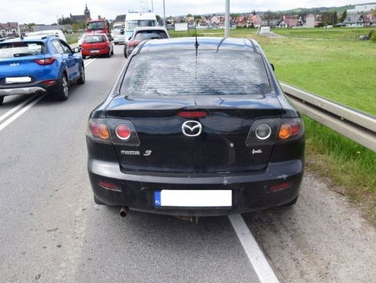 Pojazd zatrzymanego.