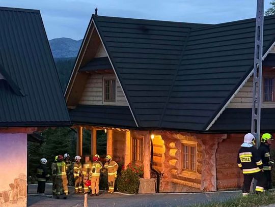 Groźnie zagotowany piecyk w domku letniskowym w Cichem. Interweniowali strażacy