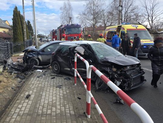 Gorlice, powiat gorlicki, wypadek w Gorlicach, wypadek na ul Sikorskiego, ulica Sikorskiego w Gorlicach