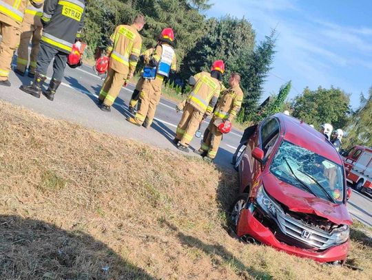 Groźny wypadek w Prandocinie-Iły. Są osoby poszkodowane [ZDJĘCIA]