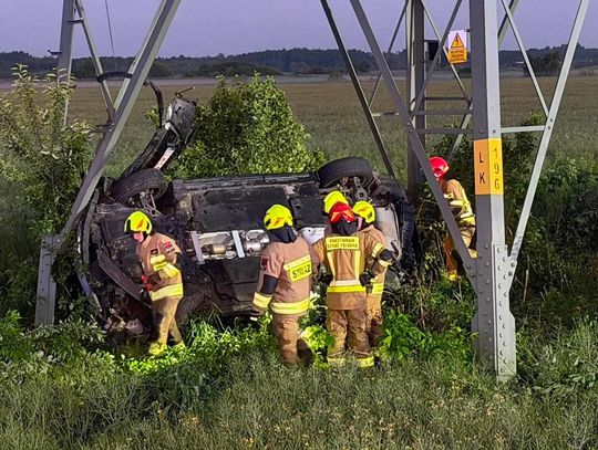 Radłów, Tarnowski powiat powiat tarnowski, wypadek drogowy, groźny wypadek w powiecie Tarnowskim