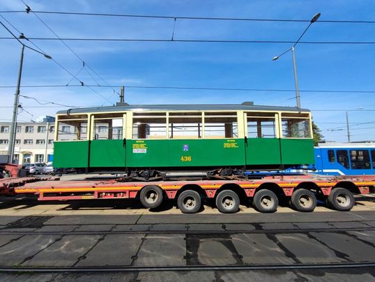 Historyczne wagony pojawią się we wtorek w nowohuckiej zajezdni