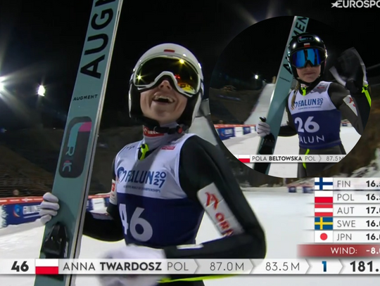 Anna Twardosz, Pola Bełtowska, falun, puchar świata w falun, skoki narciarskie, skoczkinie narciarskie