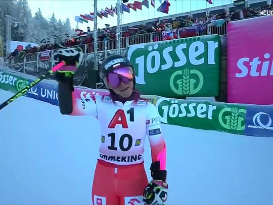 Maryna Gąsienica-Daniel, polska, narciarstwo alpejskie, zawody pucharu świata, narciarstwo, slalom gigant, gigant, historyczny sukces Polki