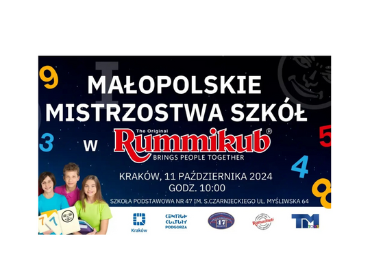 I Małopolskie Mistrzostwa Szkół w Rummikub. Rywalizacja młodych umysłów