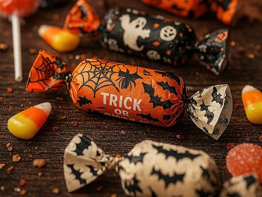 Gorzów, powiat oświęcimski, na sygnale, igły w cukierkach, dzieci, Halloween, cukierki