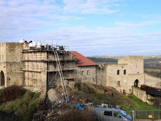 Wzgórze Zamkowe w Dobczycach, Dobczyce, powiat myślenicki, inwestycje, rewitalizacja zamku w Dobczycach, odbudowa ruin zamku w Dobczycach