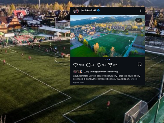 API, boisko API w Zakopanem, Zakopane, spór o boisko w Zakopanem, Podhale, piłka nożna na Podhalu, bronimy boiska API