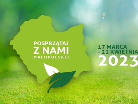 Już wkrótce rusza akcja "Posprzątaj z nami Małopolskę 2023"