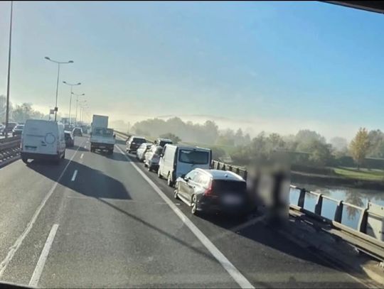 Karambol na autostradzie A4 pod Krakowem. Zderzyło się pięć aut