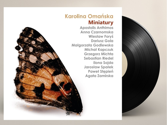 Karolina Omańska Miniatury,Miniatury winyl, Karolina Omańska album, Muzyka nastrojowa, Płyta winylowa nowości