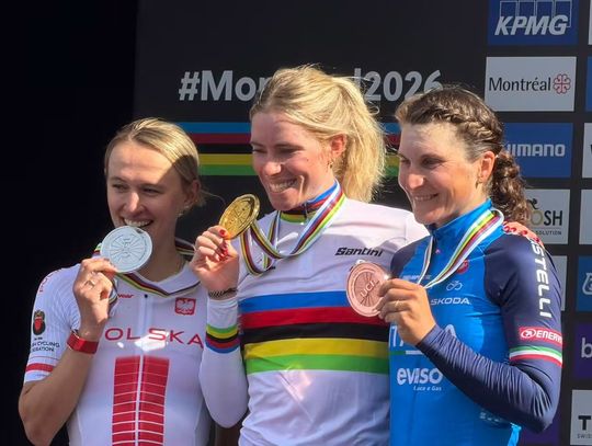 Katarzyna Niewiadoma ze srebrem MŚ w Montrealu! Złoto dla Vollering
