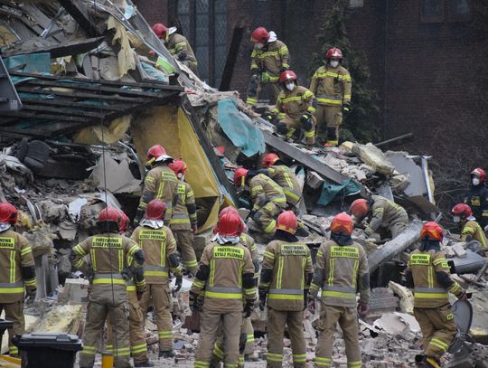 Katowice. Dwie osoby zginęły pod gruzami zawalonej kamienicy (ZDJĘCIA)