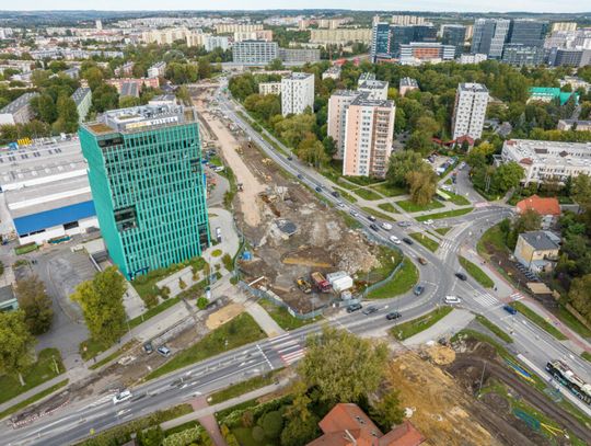 Kolejne utrudnienia w związku z budową tramwaju do Mistrzejowic