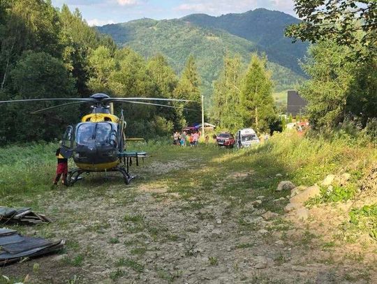 Koszmarny wypadek na quadzie w Tylmanowej. Mężczyzna był reanimowany