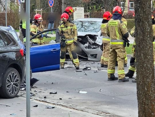 Krowodrza, Kraków, wypadek w Krakowie, karambol w Krakowie, pijany kierowca, Małopolska alarmowo, akcja ratunkowa, akcja ratownicza