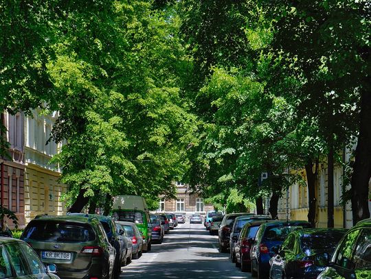 Kraków: Tą aplikacją NIE zapłacisz już za parkowanie. Sprawdź, co się zmienia od lipca! Ulica Wojciecha Bogusławskiego w Krakowie