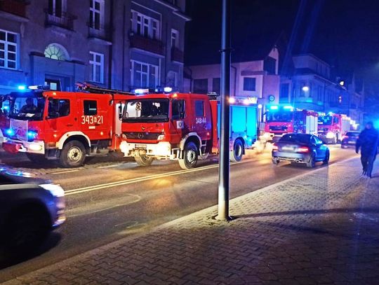 Krynica-Zdrój. Pożar poddasza budynku na ulicy Kraszewskiego (GALERIA)