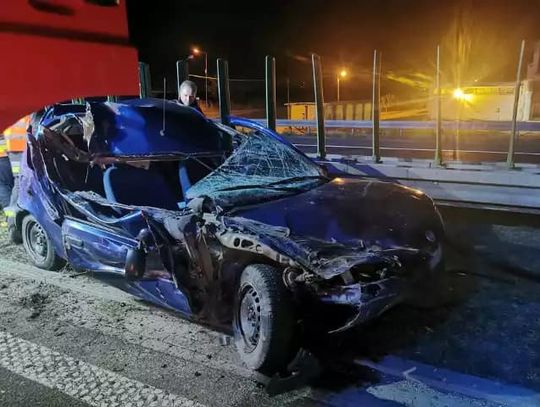 Makabryczny wypadek na autostradzie A4 w powiecie tarnowskim (ZDJĘCIA)