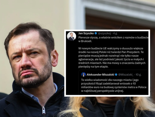 Miliardy na metro w Krakowie? Prezydent Miszalski dzieli euro, minister przeciera oczy...