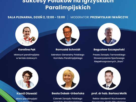 Mistrzowie i eksperci – unikatowe forum dyskusji o sporcie osób z niepełnosprawnościami