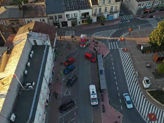 Nagły wypadek w centrum Skały. Powodem zasłabnięcie